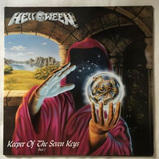 Helloween ‎– Keeper Of The Seven Keys - Part I N 0057 Germany Nm - Lp Gatefold