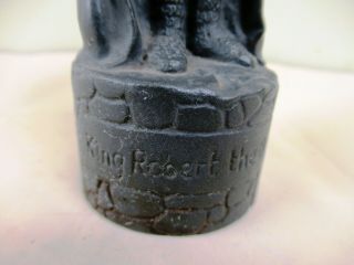 Vintage King Robert The Bruce Beneagles Scotch Whisky Miniature Chess Piece F 3