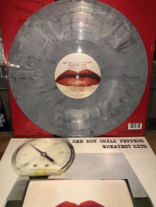 Red Hot Chili Peppers Greatest Hits - Limited Double Gray Marble Vinyl Album