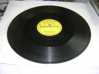 Jerry Lee Lewis 78 Rpm Sun Record Label (great Balls Of Fire)