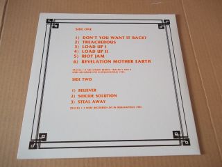 Randy Rhoads & Ozzy Osbourne - Load Up (1981) rare live & studio LP Not Tmoq NM 2