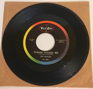 Vee Jay 45 / The Beatles / From You & Please Please Me /