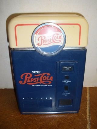 Vintage 1998 Pepsi - Cola Coin Sorter Bank