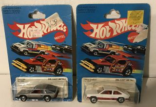 Hot Wheels Omni 024— 1692 & Chevy Citation— 1693—new On Cards