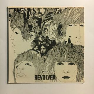 Beatles Revolver Mono 1966 1st Usa Press Lp Record