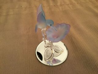 1996 Glass Baron Hummingbird Figurine F4 347b