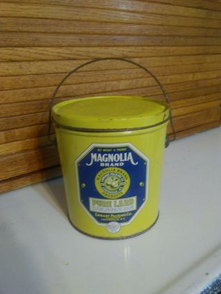 Magnolia Brand Pure Lard 4 Pound Can Louisville Ky