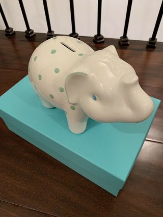 Tiffany Elephant Piggy Bank