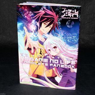 No Game No Life Complete Fanbook Japan Anime Art Book