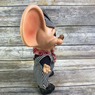 Topo Gigio Vintage Huron Products Ernie Engineer Big Ear Mouse With Rare Hat 5