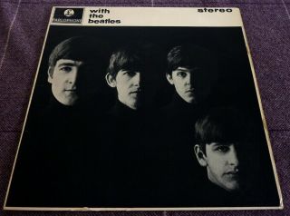 The Beatles With The Beatles 1963 Uk Stereo Parlophone Lp In Withdrawn Sleeve