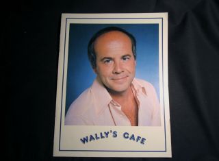 Tim Conway Autographed Program From " Wally 