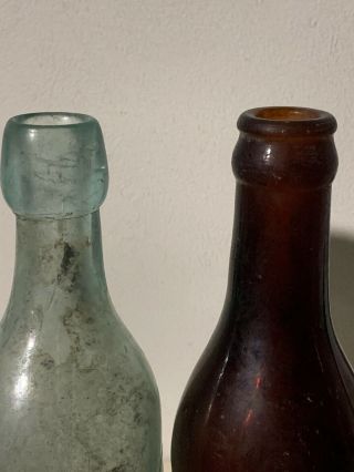 2 Pre Prohibition Seitz Beer Bottles Easton Pa Northampton county 6