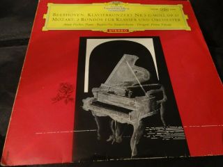 Annie Fischer Ferenc Fricsay Beethoven Mozart Piano Concerto Dgg Red Stereo Lp