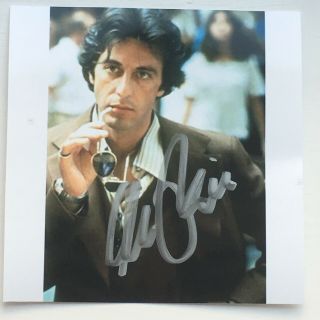 Al Pacino Hand Signed Autograph Photo The Godfather