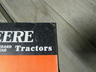 Vintage John Deere Models AR & BR Standard Tread Tractors Brochure 4