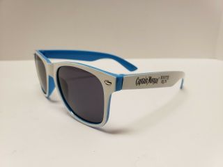 Captain Morgan White Rum Promotional Sunglasses Shades White And Light Blue