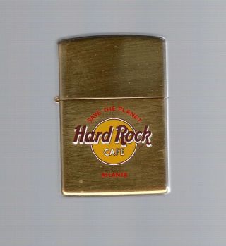 1996 Hard Rock Cafe,  Atlanta,  Zippo Lighter