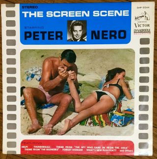 007 james bond sean connery cover PETER NERO THE SCREEN SCENE ' 66 JAPAN PROMO LP 2