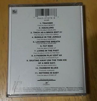 The Best Of Jethro Tull MiniDisc MiniDisc FB - 21078 GUC 3