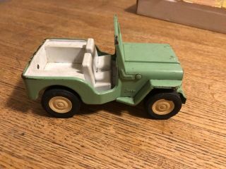 Tonka Jeep 1960’s Vintage Light Green