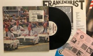 Dead Kennedys - Frankenchrist - 1985 Us 1st Press W/ Poster (nm) Hype Sticker