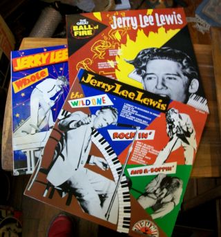 Jerry Lee Lewis 3 Lps 1950s Reissue Sun Charly 1042 1043 1044 Rockabilly