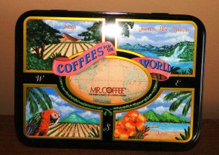 Vtg Limited Edition Collectible Mr.  Coffee Coffees 
