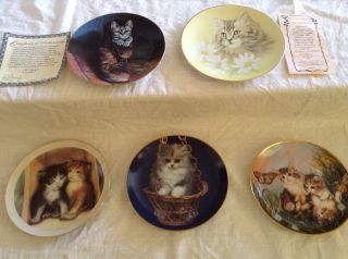 Collectible Variety Of Fine China Hand Painted Plates