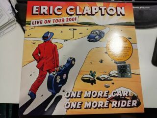 3lp Eric Clapton ‎– One More Car,  One More Rider Rsd 2019 Clear