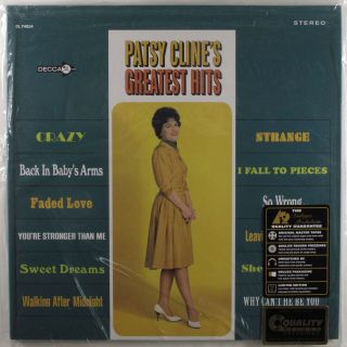 Patsy Cline Greatest Hits Analogue Productions App 74854 Lp 200g Gatefold