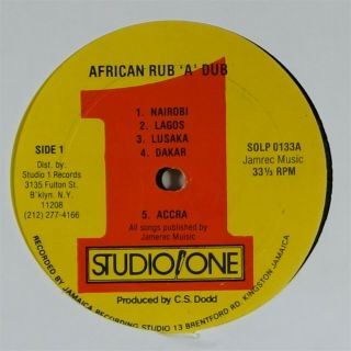 Dub Specialist " African Rub 