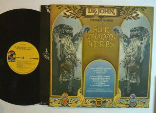 ROCK LP - DR.  JOHN THE NIGHT TRIPPER - THE SUN MOON & HERBS GF Atco VG, 2