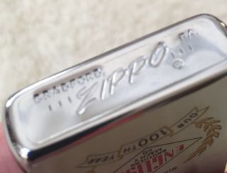 Vintage Zippo English Brothers Machine Company Lighter w Box 6