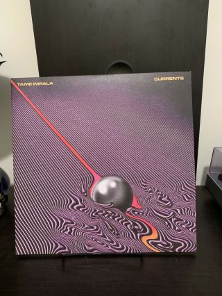 Like Tame Impala Currents Limited Violet & Amber Colored Vinyl 2 Lp Rare