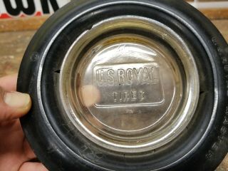 Vintage US Royals Advertising Tire Ashtray 3