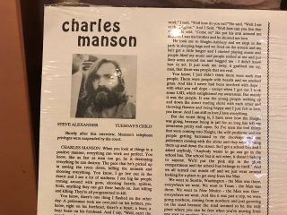Charles Manson - Lie: The Love And Terror Cult LP Awareness 1987 4