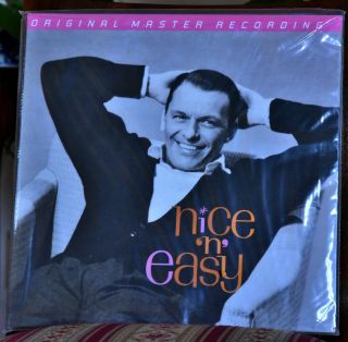 Audiophile Mobile Fidelity Mfsl 317 Sinatra " & Easy " 180g Limited
