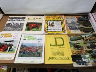 7 Booklets Tractors John Deere Agriculture Model A & Post Cards