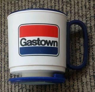 Gastown Ohio Midwest Gas Station Vintage Travel Coffee Cup Mug Old Promo Antique