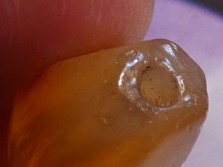 ANCIENT AGATE 12 SIDED FACETED BEAD SOUTH EAST ASIA INDIA BURMA PYU 19.  4 BY 11.  7 3