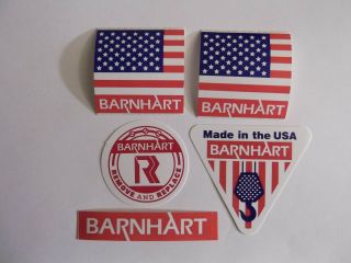 Oilfield Barnhart Crane Hardhat Stickers Union Iron Workers Mining Sticker 2