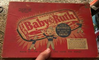 Baby Ruth Curtiss Candy Box - Vintage Ca.  1930 
