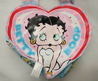 Betty Boop Vinyl Heart Shaped Bag