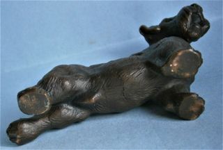 Vintage Metal Scottie Dog Figurine from the Early 1900 ' s 5