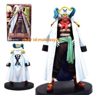 Anime One Piece The Grandline Men Buggy Dxf Figure 6.  7 " Toy