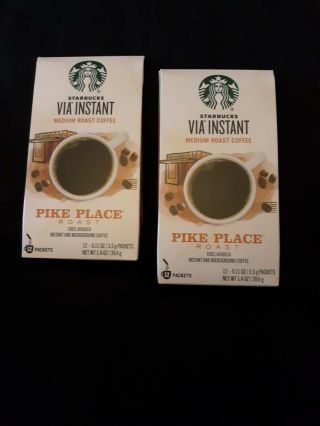 Starbucks Via Instant Pike Place Roast (48 Packets)
