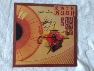 Kate Bush Signed Vinyl Album - The Kick Inside.