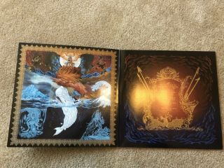 Autographed Mastodon Leviathan Vinyl Turquoise Translucent OOP Limited To 500 3