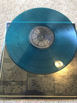 Autographed Mastodon Leviathan Vinyl Turquoise Translucent OOP Limited To 500 4